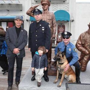 Unveiling of 1st Responders Statue and Monument