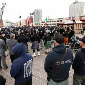 Unveiling of 1st Responders Statue and Monument