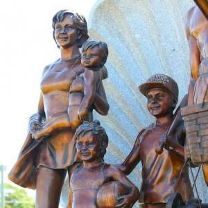 Brian Hanlon's Sculpture of Hurricane Sandy Monument