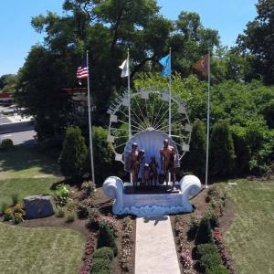 Brian Hanlon's Sculpture of Hurricane Sandy Monument