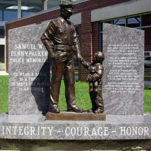 Samuel W Pennypacker Police Memorial